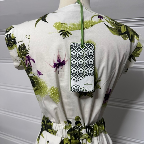 Skunkfunk Belted Floral Dress - Picture 5 of 7